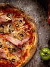 Prosciutto e Funghi Pizza