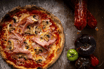 Prosciutto e Funghi Pizza